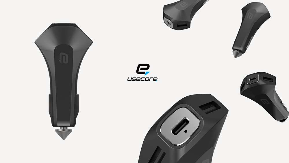 Type-C PD Car Charger_ECORE