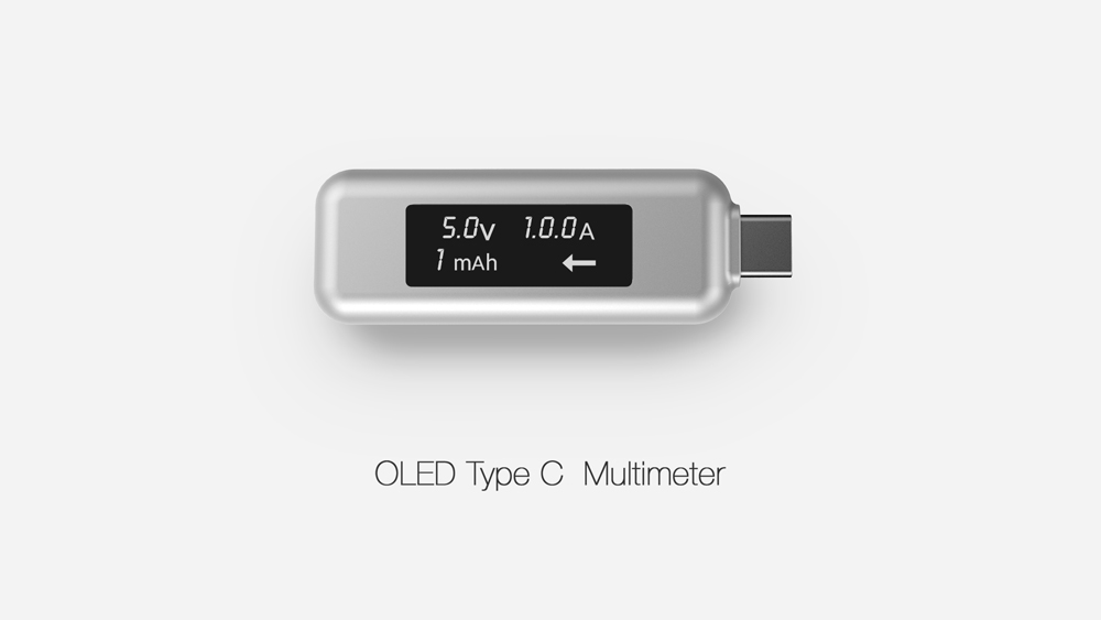 OLED Type C Multimeter_ECORE